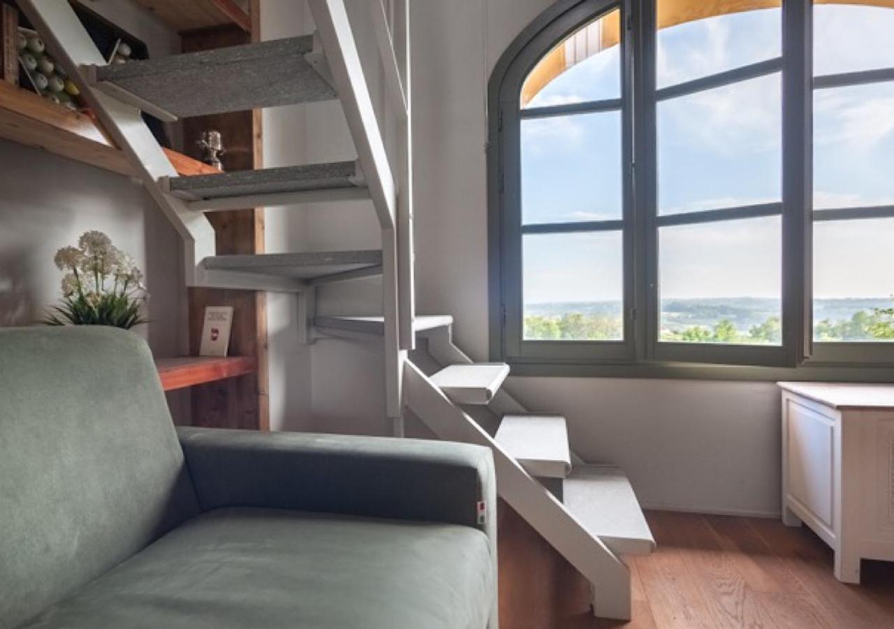 Charming Loft Golf Club Barolo Apartment Novello Exterior foto